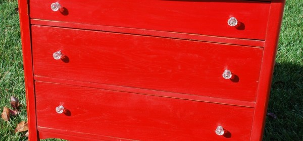 Painted Oak chest, Emperor's Silk