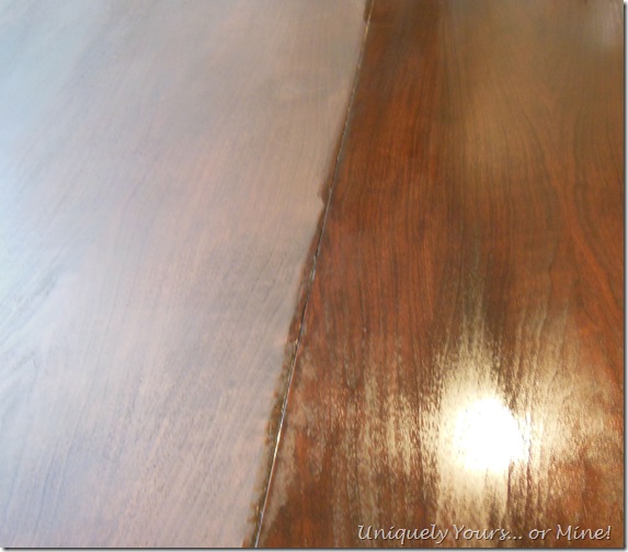 oiled dining room table top