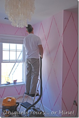 removing stripes on walls