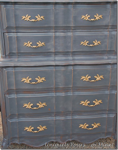 Painted bedroom furniture