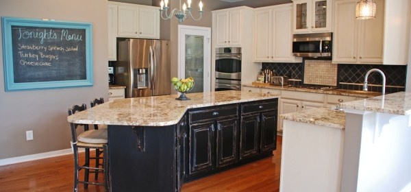 painted kitchen cabinets