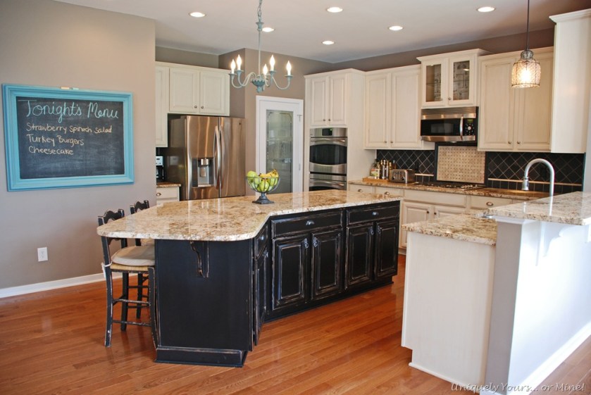 painted kitchen cabinets