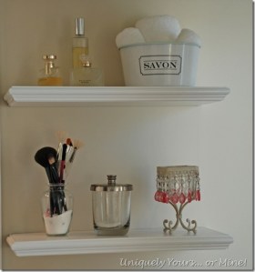 floating shelves