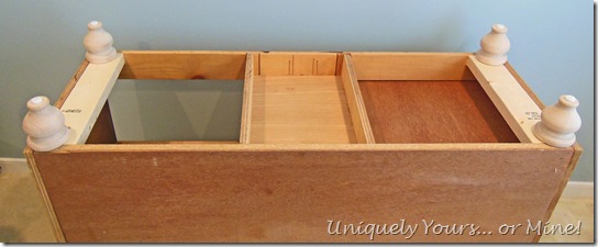 How to add feet to furniture