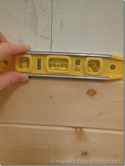 leveling tongue and grove boards