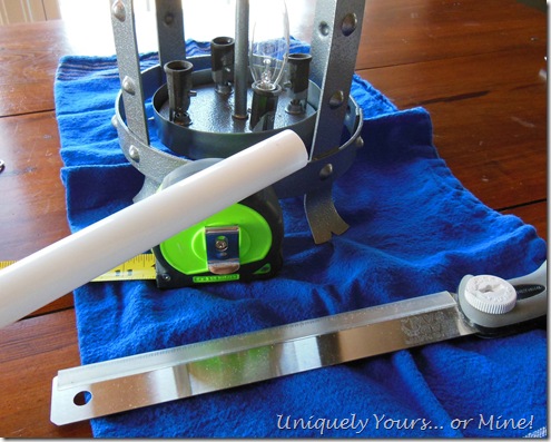 DIY vintage pendant light rewiring