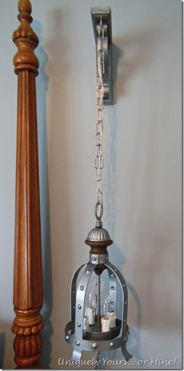 DIY vintage pendant light rewiring