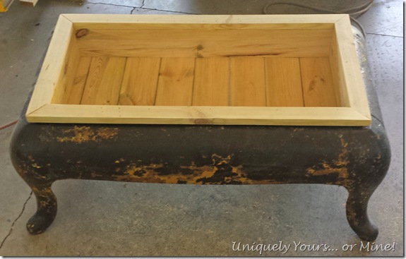 antique iron stove base