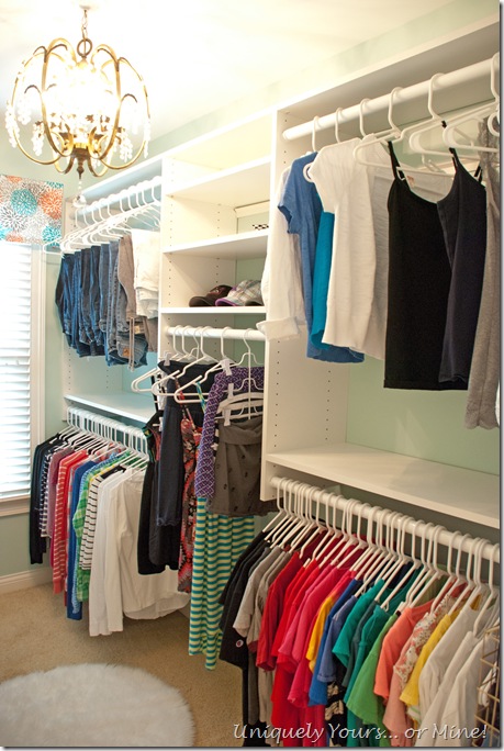 EasyCloset closet system closet update
