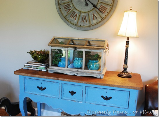 using antiques in the family room