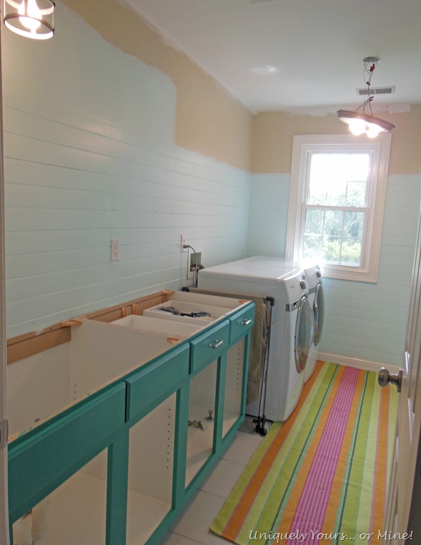 Laundry Room Remodel In Progress