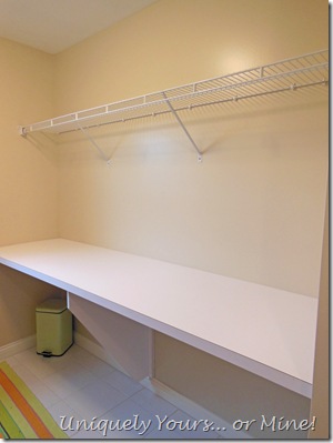 before laundry room makeover