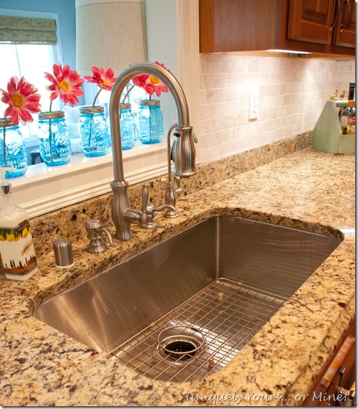 Single bowl deep kitchen sink