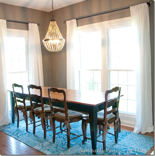 Eat in kitchen area, Farmhouse Table