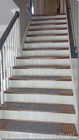 Replacing a stair runner
