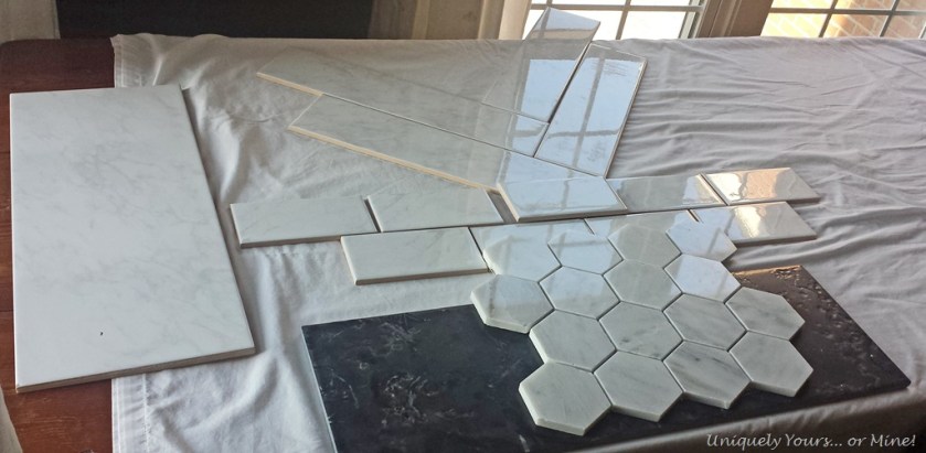 Master bathroom shower tile choices