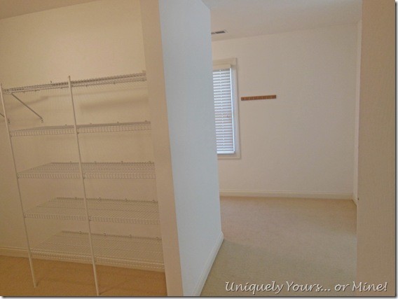 master closet BEFORE