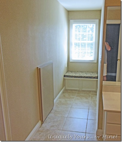 Stupid seat in dormer window hall