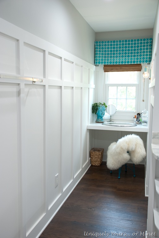 Built In Dormer Window Vanity Space