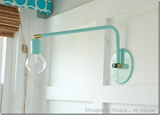 swing arm light for vanity makeup area