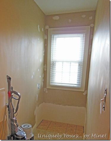 In progress dormer area