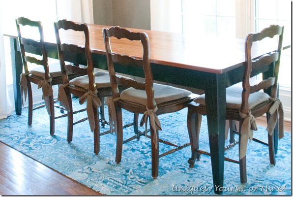 Farmhouse table