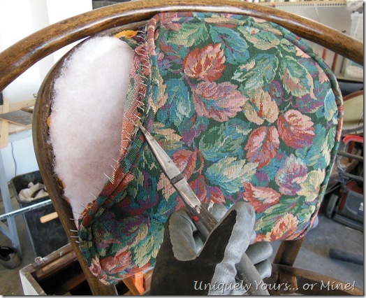 updating / refinishing Thonet upholstered dining chairs