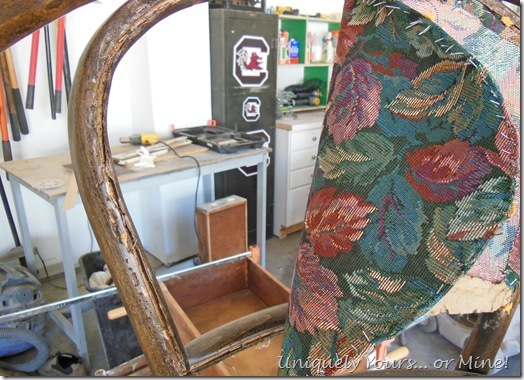 updating / refinishing Thonet upholstered dining chairs