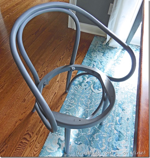 updating / refinishing Thonet upholstered dining chairs