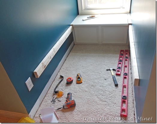 How to DIY build a platform bed in a dormer window space