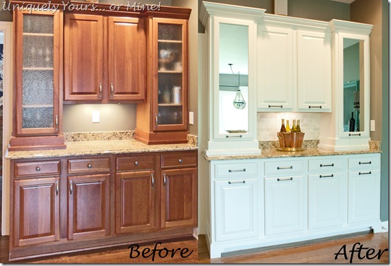 Butlers pantry before and after