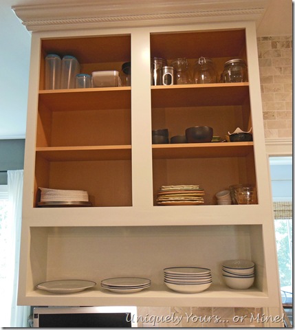 DIY raised kitchen cabinets