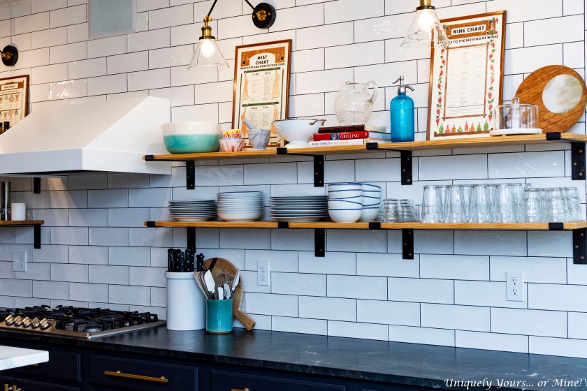 Kitchen Remodel Open Shelving
