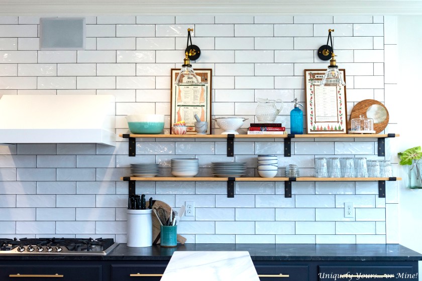 Kitchen Remodel Open Shelving