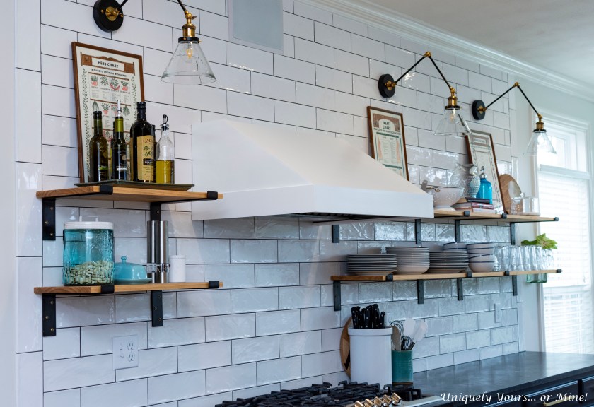 Kitchen Remodel Open Shelving