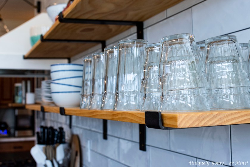 Kitchen Remodel Open Shelving